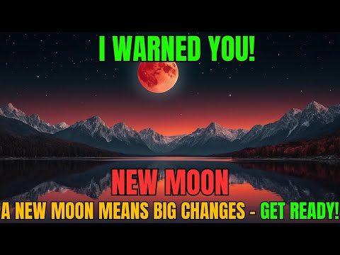 🚨This MUST Reach You BEFORE Tomorrow!🌕January 30, 2025 New MOON Will Change EVERYTHING!