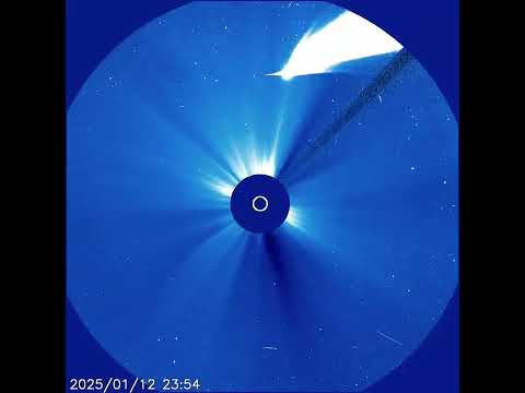 SOHO Observed the C/2024 G3 ATLAS Comet (And It Was Incredible) #trending #comet #foryou