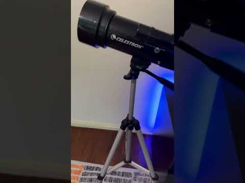 Celestron Travelscope 70 - ready to take closer photos of the moon #telescope #astrography