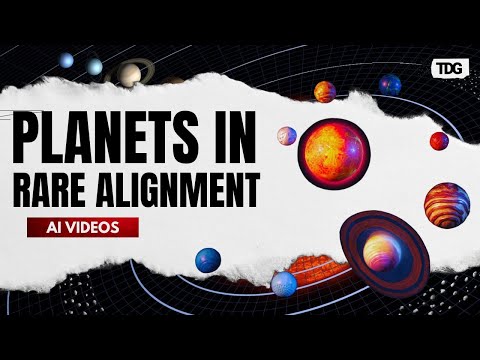 Celestial Marvel: Rare Planetary Parade of All 7 Planets Dazzles Stargazers