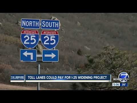 Toll lanes could pay for new I-25 widening project