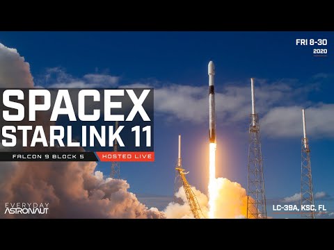 Watch SpaceX Launch 60 more Starlink Satellites!