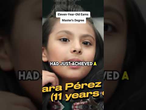 🎓✨ A Masterpiece Unveiled: The Inspiring Journey of an Eleven-Year-Old Scholar 🌟👧 Embark on a truly