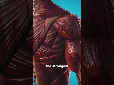 The Strongest Muscle In Your Body 🤨 (not what you think)