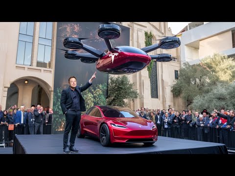 Elon Musk&#039;s First Prototype of Flying Tesla Car SHOCKED The World