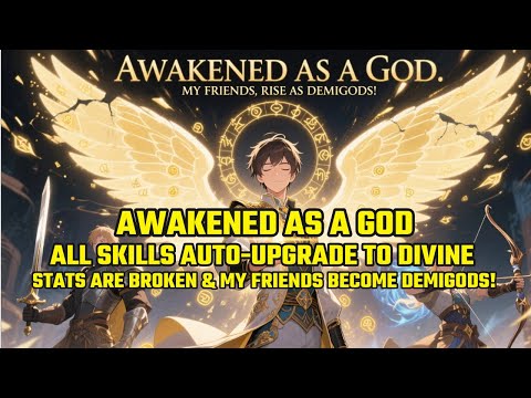 AWAKENED AS A GOD:ALL Skills Auto-Upgrade to DIVINE, Stats are BROKEN &amp; My Friends Become DEMIGODS!