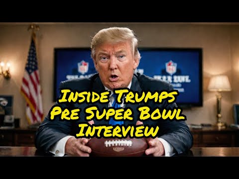 President Trump&#039;s Pre-Super Bowl Interview and Predictions