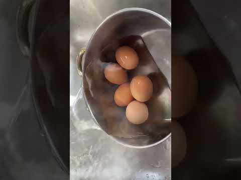 How to get an easy peel hard boiled egg everytime