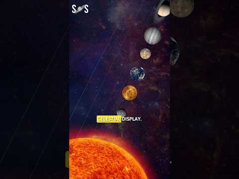 Planetary Alignment January 2025 #planetaryalignment2025 #nightsky #cosmicspectacle