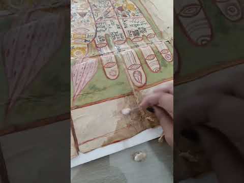 #oldpapers #manuscripts #manuscriptsdrawing #preservation #conservation