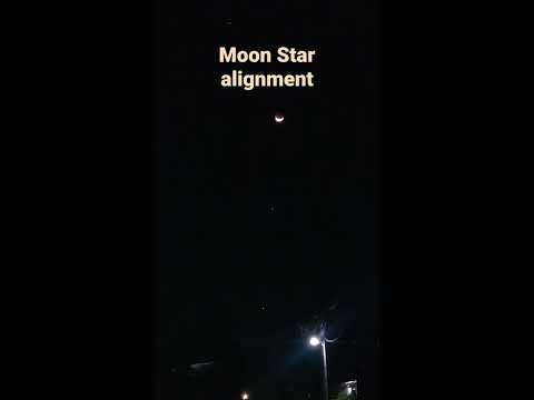 Moon Star alignment