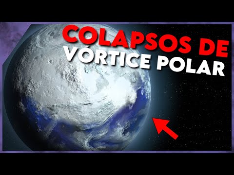 A ERA GLACIAL ESTÁ CHEGANDO!🥶 Cientistas estão preocupados com um COLAPSO DO VÓRTICE POLAR!