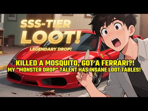 Killed a MOSQUITO, Got a FERRARI?! My &quot;Monster Drop&quot; Talent Has INSANE Loot Tables!