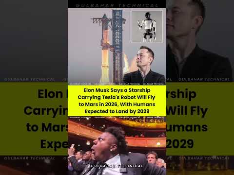 Elon Musk’s Mars Dream: 🚀🤖 Optimus to Launch in 2026!