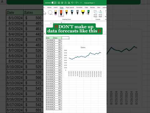 Excel Forecast Sheet Tutorial: Avoid Mistakes &amp; Make Accurate Data Predictions