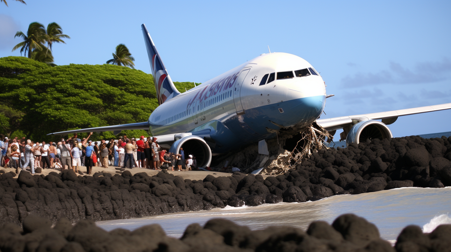 Turbulent Touchdown: American Airlines Flight Encounters Rough Landing in Maui Turbulent Touchdown: American Airlines Flight Encounters Rough Landing in Maui