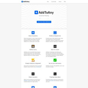 AddToAny: Simplify Social Sharing with Ease