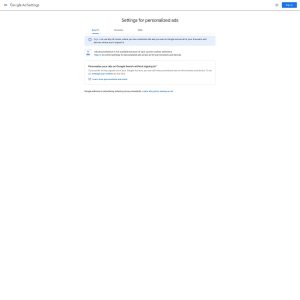 Google Launches Ads Settings Website to Enhance User Privacy
