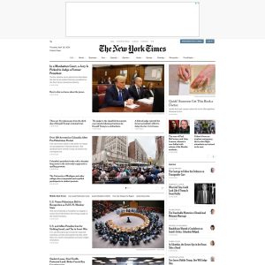 The New York Times: Unraveling the Epicenter of News