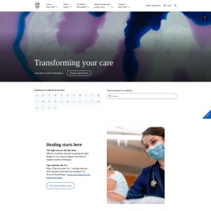 Mayo Clinic Website: Empowering Patients with Reliable Health Information