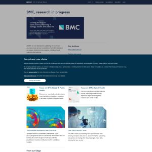 Biomedcentral.com: A Trusted Platform for Open Access Research