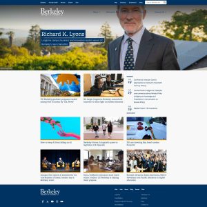 UC Berkeley Website Leads the Way in Higher Education Online Presence