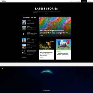 Website Review: National Geographic Delivers Exploratory Excellence