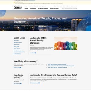 “US Census Bureau Launches Redesigned Website to Streamline Data Access”