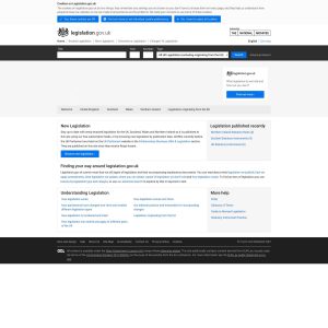 The Power of Legislation.gov.uk: A Comprehensive Online Legal Resource