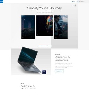 Intel Launches Revamped Website to Showcase Technological Innovations