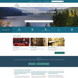 Washington State Government Launches New Official Website to Enhance Public Services