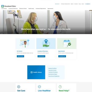 Cleveland Clinic Website Sets New Standards in Healthcare Information