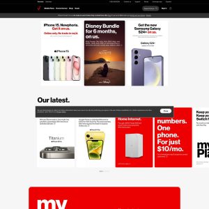 Verizon Enhances User Experience with Redesigned Website