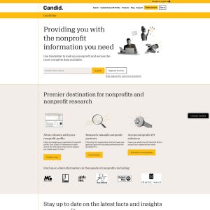GuideStar.org: Your One-Stop Destination for Nonprofit Information
