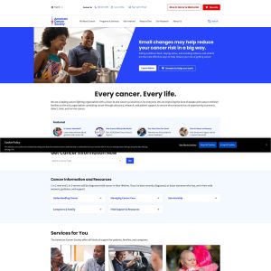 American Cancer Society Website Offers Comprehensive Resources for Cancer Patients and their Families