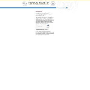 Federal Register: Your Go-To Hub for Official U.S. Government Information