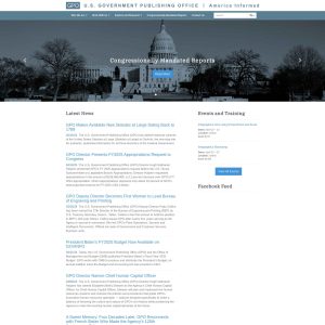 GPO.gov: The Go-To Destination for Official U.S. Government Information