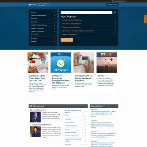 Connecticut Government Website Offers Easy Access to Public Services