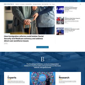 Brookings.edu: A Leading Source for Informed Public Policy Analysis