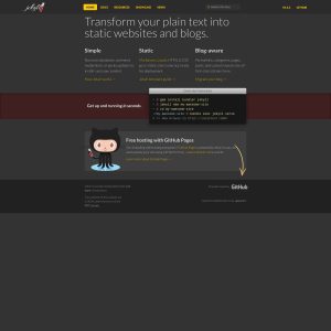 Website Development Made Easy with Jekyllrb.com
