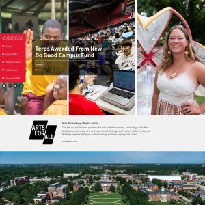 University of Maryland Launches Revamped Website to Enhance User Experience