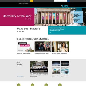 UCL Launches New Website, Setting the Bar High for Competitors