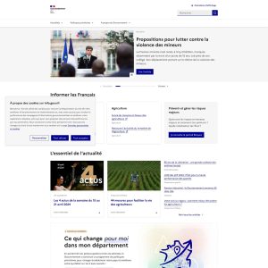 Government of France Launches New Website to Enhance Public Services