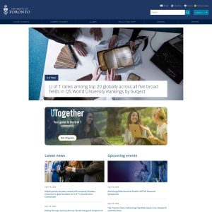 University of Toronto Launches New and Improved Website to Enhance User Experience