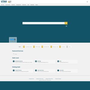 Utah.gov: A User-Friendly Gateway to Online Government Services