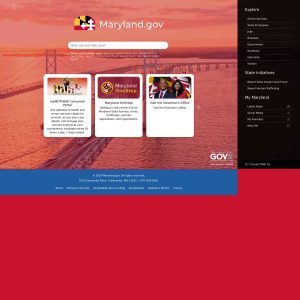 Maryland.gov: A Digital Gateway for Government Information and Services