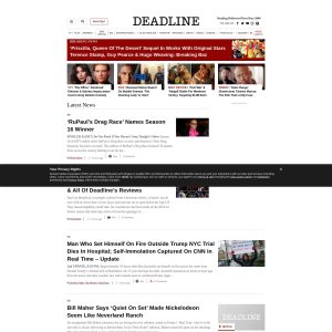 Deadline.com: Your One-Stop Source for Breaking Entertainment News