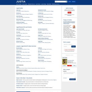 Justia.com: Your One-Stop Shop for Legal Information