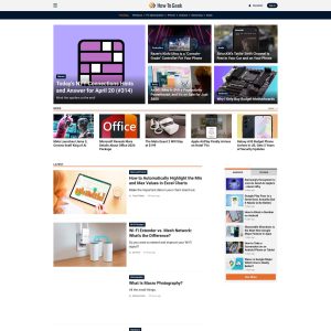 “How-To Geek: A Pioneering Website for Tech Enthusiasts”