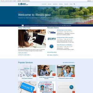 Illinois Government Launches Official Website for Efficient Public Access